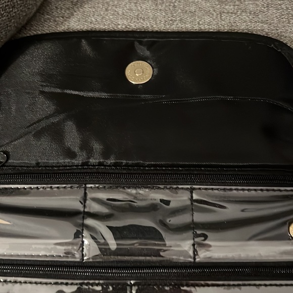 Makeup/Jewelry Organizer for travel Gold Embellishment - Picture 6 of 7